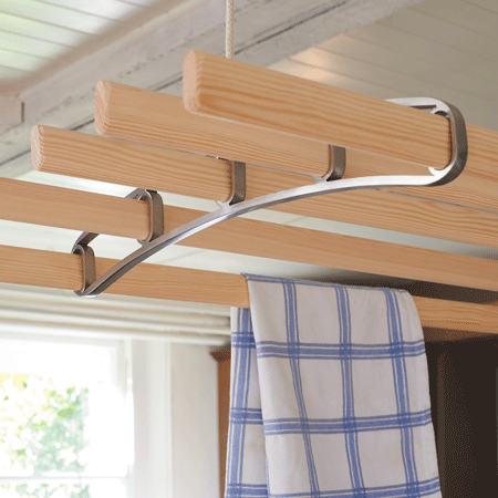 The Modern Laundry Drying Rack Contemporary Kitchen