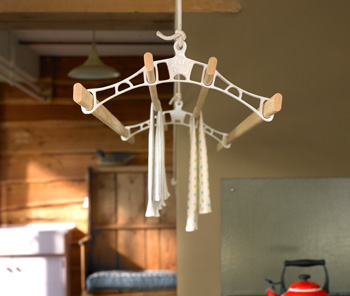 The Pulley Maid classic traditional clothes airer, indoor drying rack